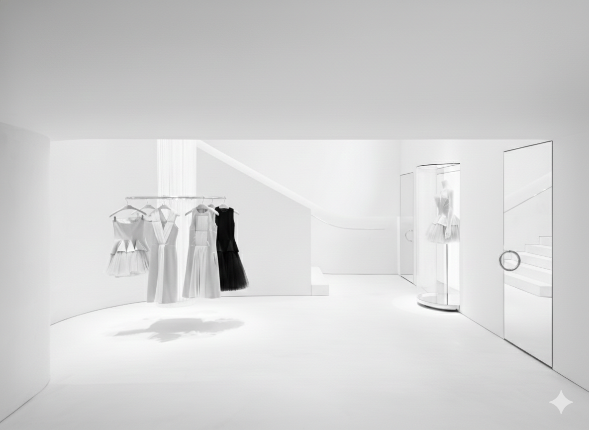 Editorial look in daylight